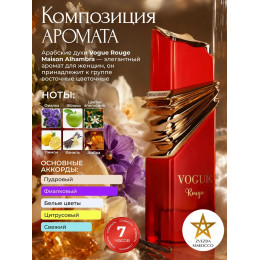 Maison Alhambra Vogue Rouge Воуг Руж 100мл