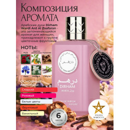 Парфюм Dirham Wardi Дирхам Варди 100 мл.