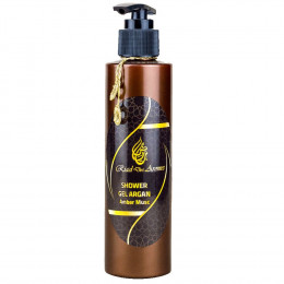 Shower Gel Argan Amber Musk Гель для душа Аргановый с ароматом амбра-мускус 200 мл.