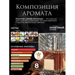 Khamrah Хамра 100 мл.