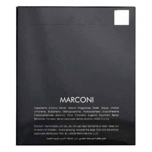 Marconi Black Intense Маркони Блэк Интенс 100 мл.