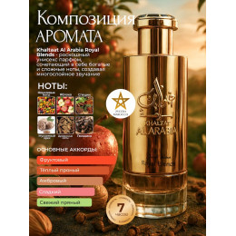 Парфюм Khaltaat Al Arabia Royal Blends Халтат Аль Арабия Роял Блендс 100 мл.