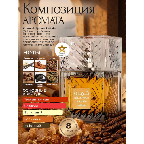Парфюм Khamrah Qahwa Хамра Кахва 100 мл