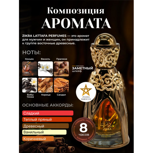 Парфюм Niche Emarati Zikra Зикра 100 мл.