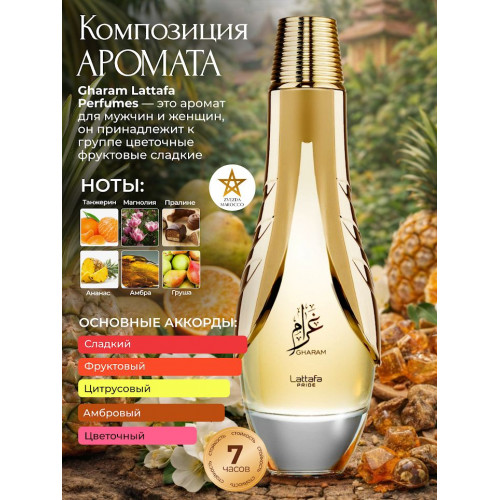 Парфюм Gharam Гарам 100 мл