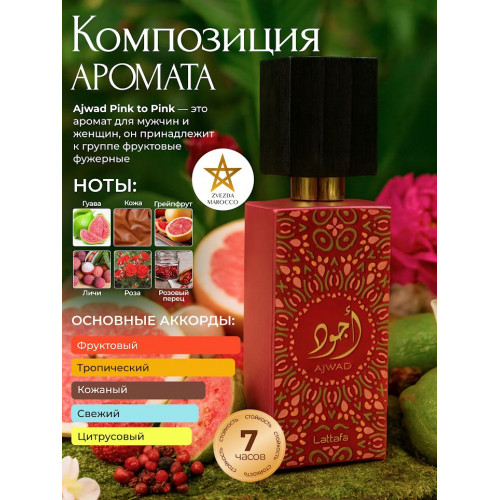 Парфюм Ajwad Pink To Pink Аджвад Пинк 60 мл.