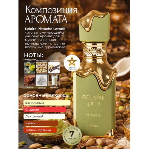 Парфюм Eclaire Pistache Эклер Фисташка 100 ml