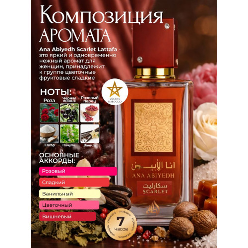 Парфюм Ana Abiyedh Scarlet Ана Абьяд Скарлет 60 ml