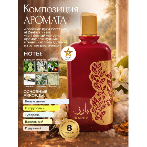 Парфюм Barez Барез 100 мл.