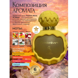 Парфюм AL ABSAR PASSION NOVA 100ml Пэшен Нова 100мл