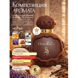 Парфюм AL ABSAR CHOCOHOLIC 100ml Чокохолик 100мл