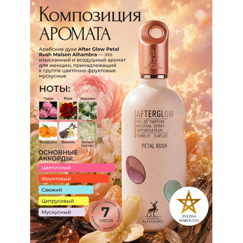 Afterglow Petal Rush Афтэглоу Пэтал Раш 100мл